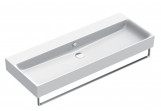 Wall-hung washbasin Catalano New Premium, 120x47cm, z overflow, without tap hole, white shine