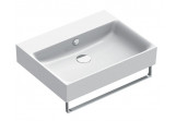 Wall-hung washbasin Catalano New Premium, 60x47cm, z overflow, without tap hole, white shine