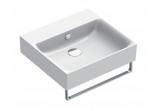 Wall-hung washbasin Catalano New Premium, 50x47cm, z overflow, without tap hole, white shine