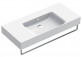 Wall-hung washbasin Catalano New Premium, 100x47cm, z overflow, without tap hole, white shine