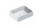 Countertop washbasin Catalano Verso, 60x35cm, without overflow, white satynowy