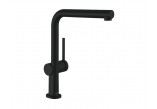 Kitchen faucet Hansgrohe Talis M54, single lever, height 27 cm, pull-out spray, 1jet, sBox - black mat