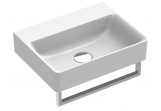 Wall-hung washbasin Catalano Green, 45x35cm, without overflow, without tap hole, white shine