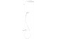 Shower set Hansgrohe Showerpipe Raindance Select S 240 1jet P, mixer thermostatic, black mat