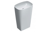 Recessed washbasin Catalano Green Lux, 40x40cm, without overflow, white satynowy