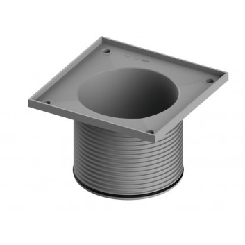 Ramka rusztu TECEdrainpoint S, 150x150mm, of plastic, without grid