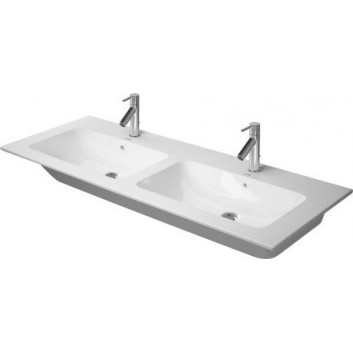 Wall-hung washbasin Villeroy&Boch O.novo, oval, 50x25cm, z overflow, battery hole, Weiss Alpin CeramicPlus