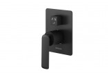 Bath tap Kohlman Experience, concealed, 3 wyjścia wody, black mat