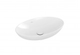 Washbasin Villeroy & Boch Loop&Friends, White Alpin Ceramicplus, countertop, 62 cm, z overflow - white