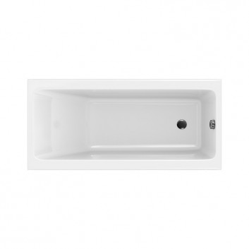 Bathtub rectangular Cersanit Crea, 160x75cm, acrylic, white