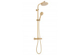 Thermostatic Shower set Rea Bliss Gold, wall mounted, 2 wyjścia wody, gold