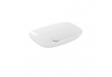 Countertop washbasin Villeroy & Boch Loop & Friends, 62x42cm, without overflow, Weiss Alpin