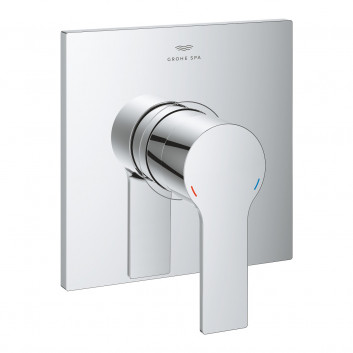 Shower mixer Grohe Allure, wall mounted, 1 wyjście wody, chrome