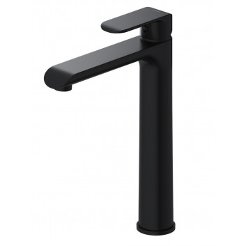 Washbasin faucet Omnires Sacramento, standing, height 279mm, black mat