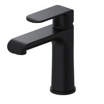 Washbasin faucet Omnires Sacramento, standing, height 279mm, black mat
