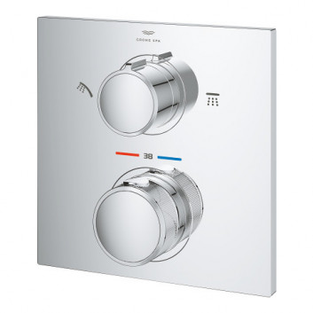 Thermostatic shower mixer Grohe Allure, concealed, 1 wyjście wody, chrome