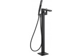 Freestanding bath mixer KFA Logan Black, 2 wyjścia wody, Shower set, black