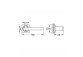 Towel rail Grohe Allure, 26,9cm, wall mounted, chrome