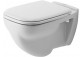 Bowl WC hanging Duravit D-Code, 56x36cm, HygieneGlaze, white