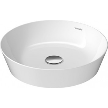 Washbasin Duravit Cape Cod countertop 48 cm z WonderGliss