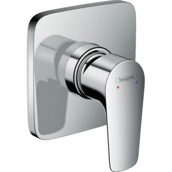 Shower mixer Hansgrohe Talis E, concealed, 1 wyjście wody, chrome