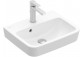Countertop washbasin Villeroy & Boch O.novo, 55x46cm, z overflow, battery hole, Weiss Alpin