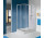 Rectangular shower cabin Sanplast TX KN/TX5b-90x100-S sbW0, 90x100cm, door sliding, silver profile shiny
