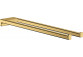 Double towel rail Hansgrohe AddStoris, wall mounted, 648mm, gold optyczny polerowany