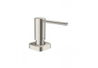 Soap dispenser Hansgrohe A71, Capacity 500 ml, montaż na blacie - stainless steel,