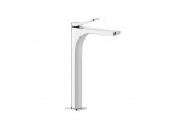 Washbasin faucet Gessi Rilievo, standing, height 297mm, without pop, warm bronze brushed PVD