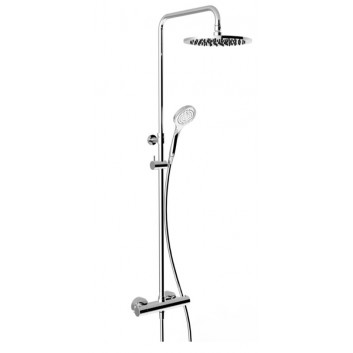 Washbasin faucet Gessi Rilievo, standing, height 297mm, without pop, warm bronze brushed PVD