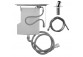 System odprowadzania słuchawki prysznicowej on the rim of the tub Gessi Rilievo, warm bronze brushed PVD