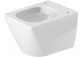 Wall-hung wc WC Duravit ME by Starck Compact, 48x36cm, Rimless, bez rantu, fixing Durafix, white