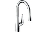Kitchen faucet Hansgrohe Talis M51, single lever, height 400mm, pull-out spray, 2jet, sBox, chrome