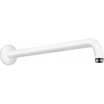 Arm shower Hansgrohe, 38,9cm, wall-mounted, black mat