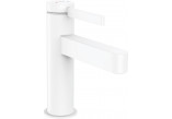 Washbasin faucet Hansgrohe Finoris, standing, single lever, 100 with pop-up waste Push-Open, black mat