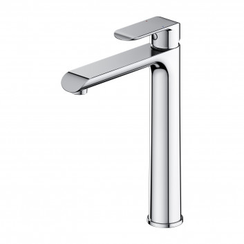 Washbasin faucet Omnires Sacramento, standing, height 279mm, black mat