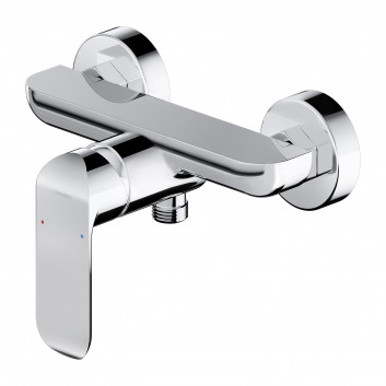 Bidet mixer Omnires Sacramento, standing, height 130mm, chrome