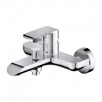 Shower mixer Omnires Sacramento, wall mounted, 1 wyjście wody, chrome