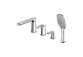 Bath tap Omnires Sacramento, wall mounted, 2 wyjścia wody, spout 179mm, chrome