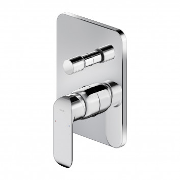 Washbasin faucet Omnires Sacramento, concealed, spout 178mm, chrome