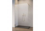 Shower cabin Radaway Essenza Pro Gold Walk-in 120, glass transparent, profil gold