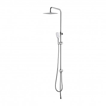 Shower system Omnires Lucky, concealed, 2 wyjścia wody, chrome