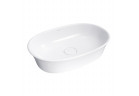 Countertop washbasin Omnires Classica M+, 61x40cm, without overflow, white shine