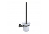 Wall-mounted toilet brush Omnires Modern Project, antracyt