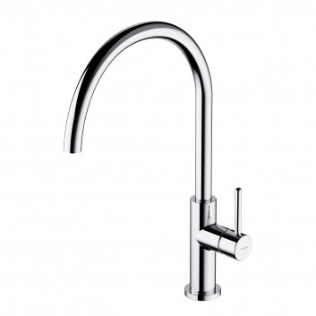 Kitchen faucet Omnires Y, standing, height 365mm, obrotowa spout, chrome