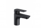 Washbasin faucet Kludi Pure&Style, standing, sterowanie boczne, height 245mm, obracana spout, without outflow set, black mat