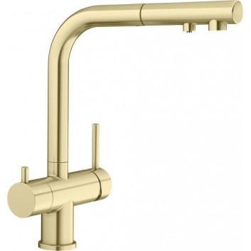 Kitchen faucet Blanco Fontas-S II, pull-out spray, dwuobwodowa, jaśmin