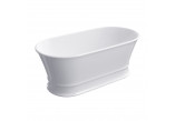 Bathtub freestanding Omnires Atena Classic M+, 175x80cm, white shine