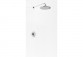 Shower set Kohlman Axel, concealed, 2 wyjścia wody, overhead shower 20cm, handshower 1-functional, chrome